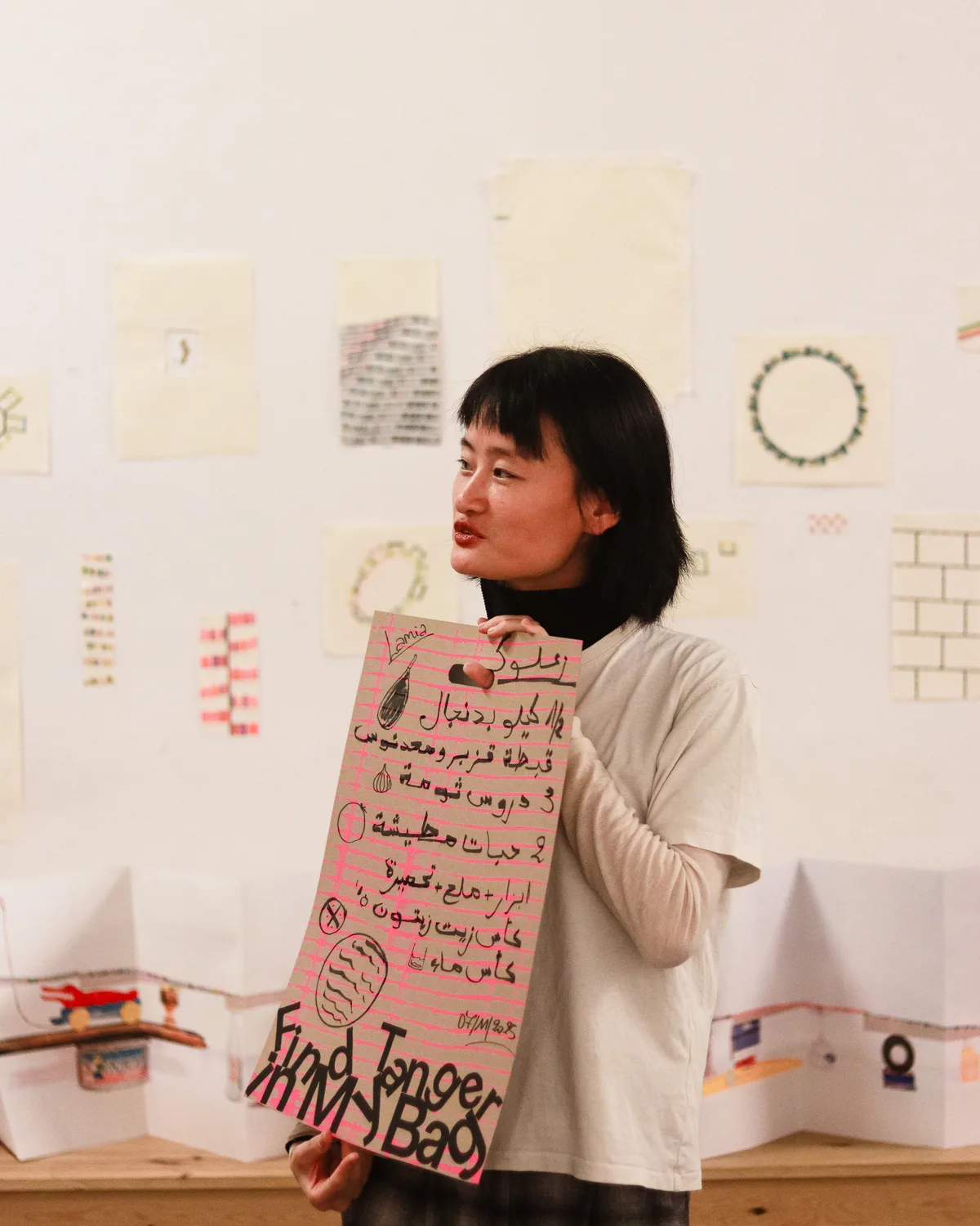 open studio liping hua find tanger in my bag galerie 12