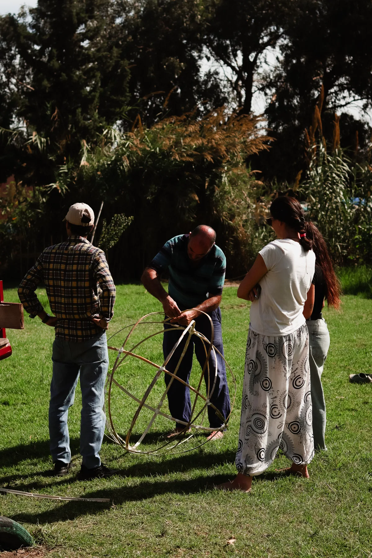workshop ce que dit la canne collectif safi galerie 8
